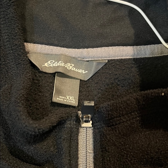 Eddie Bauer Dark Brown Fleece Vest - Picture 6 of 8